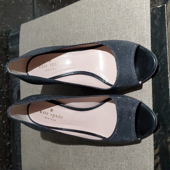 KATE SPADE RADIANT SPARKLY WEDGES - Picture 3 of 9